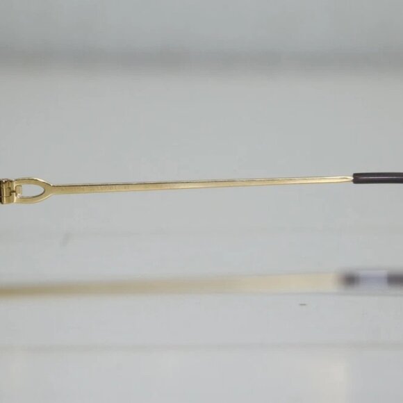 CARTIER Square Clear Sunglasses Brown Tortoiseshell Acetate 140 53-17 - 4363169 - Picture 5 of 11